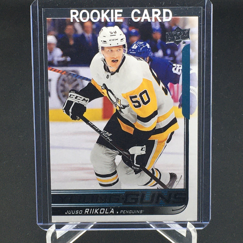 2018 UPPER DECK UPDATE  - YOUNG GUNS - J. RIIKOLA -