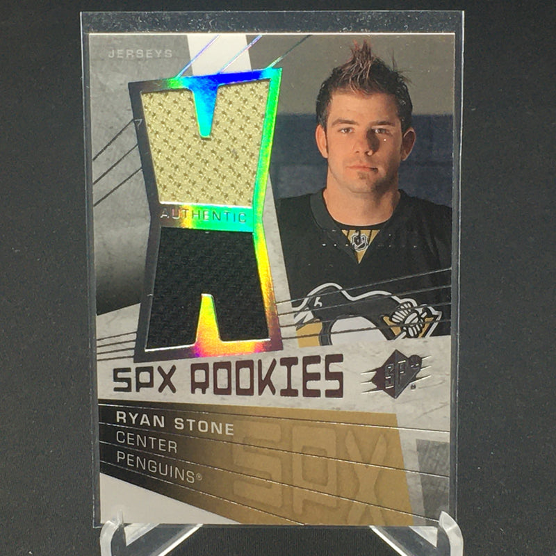 2008 UPPER DECK SPX - SPX ROOKIES - R. STONE - #140 - #'D/1299 - JERSEY RELIC - RC