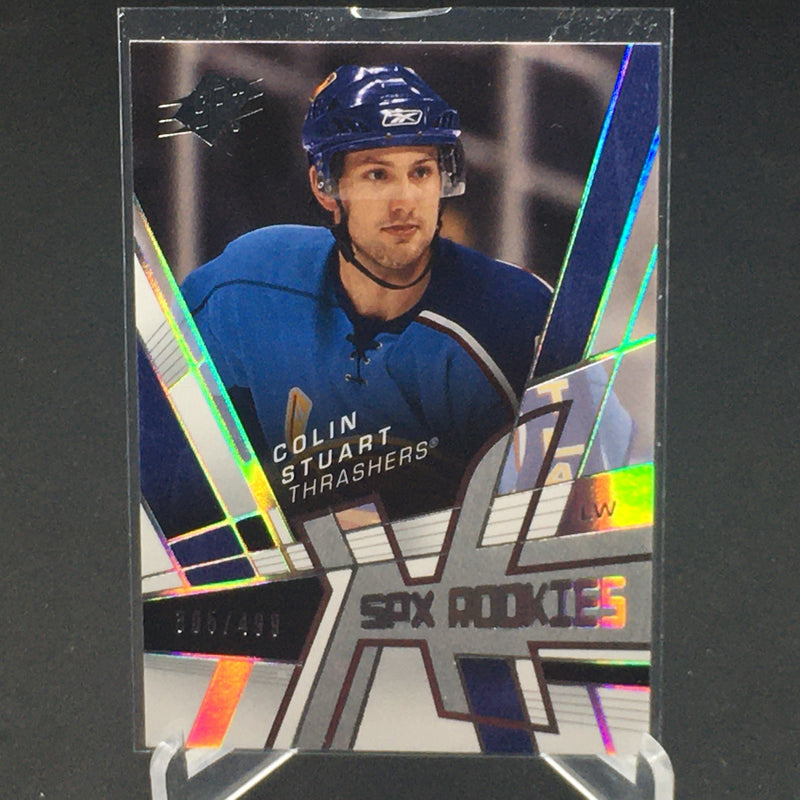 2008 UPPER DECK SPX - SPX ROOKIES - C. STUART - #128 - #'D/499 - RC