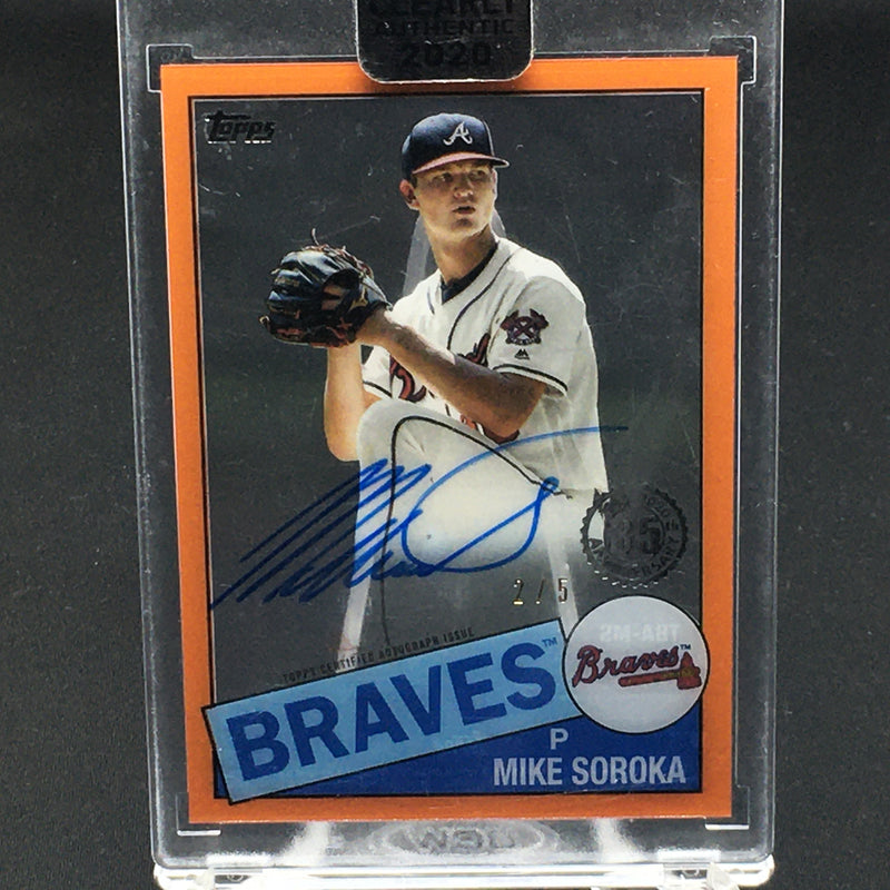 2020 TOPPS CLEARLY AUTHENTIC - 35TH ANNIVERSARY - M. SOROKA - #TBA-MS - #'D/5 - AUTOGRAPH