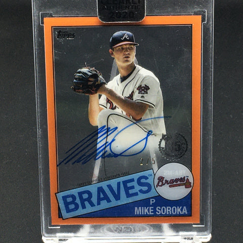 2020 TOPPS CLEARLY AUTHENTIC - 35TH ANNIVERSARY - M. SOROKA - #TBA-MS - #'D/5 - AUTOGRAPH