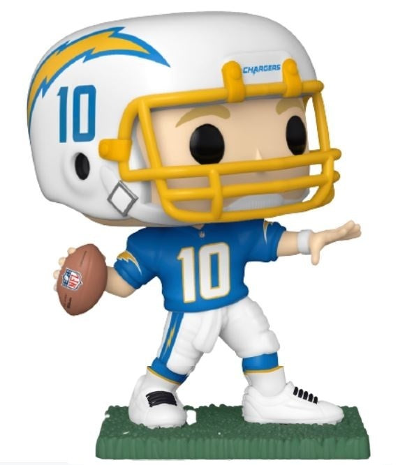 LOS ANGELES CHARGERS JUSTIN HERBERT POP