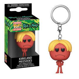 RICK AND MORTY KIRKLAND MEESEEKS KEYCHAIN POP