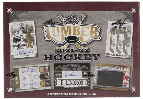 2021 LEAF LUMBER HOCKEY HOBBY BOX