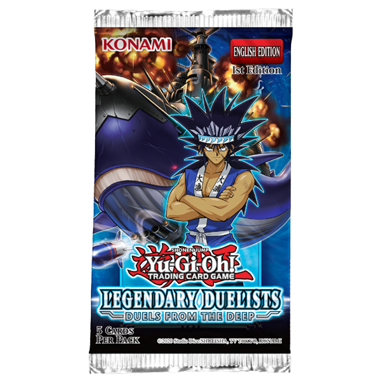 YU-GI-OH! LEGENDARY DUELISTS DUELS FROM THE DEEP BOOSTER PACK