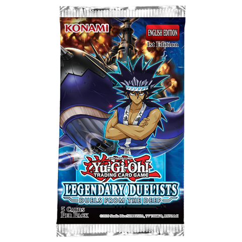 YU-GI-OH! LEGENDARY DUELISTS DUELS FROM THE DEEP BOOSTER PACK