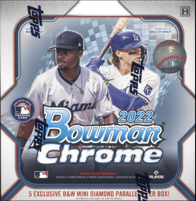 2022 TOPPS BOWMAN CHROME BASEBALL LITE BOX