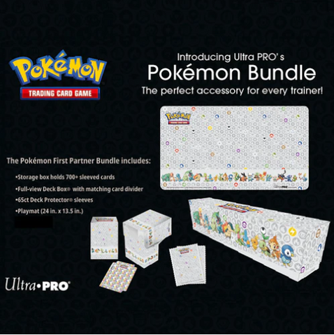 ULTRA PRO POKEMON FIRST PARTNER ACCESSORIES BUNDLE
