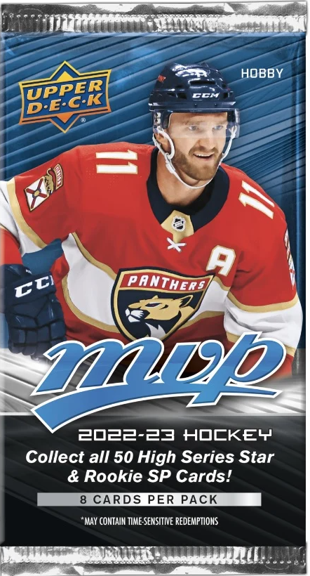 2022 UPPER DECK MVP HOCKEY HOBBY PACK