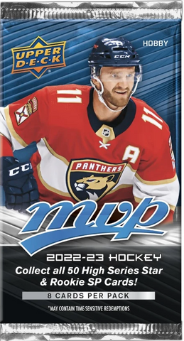 2022 UPPER DECK MVP HOCKEY HOBBY PACK