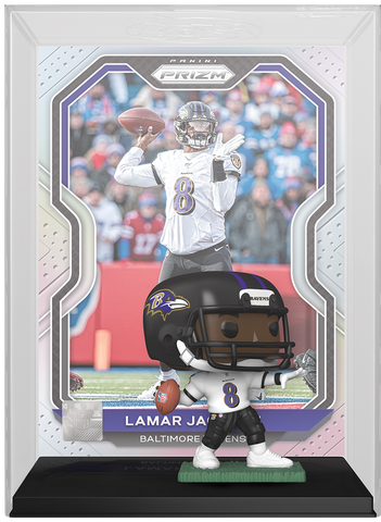 TRADING CARD NFL LAMAR JACKSON POP