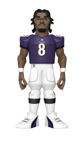 GOLD 12" LAMAR JACKSON