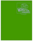 MONSTER 9-POCKET STANDARD SIZE MATTE PORTFOLIO BINDER