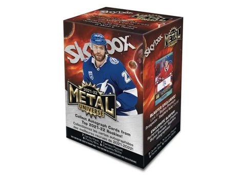 2021 UPPER DECK SKYBOX METAL UNIVERSE HOCKEY BLASTER BOX