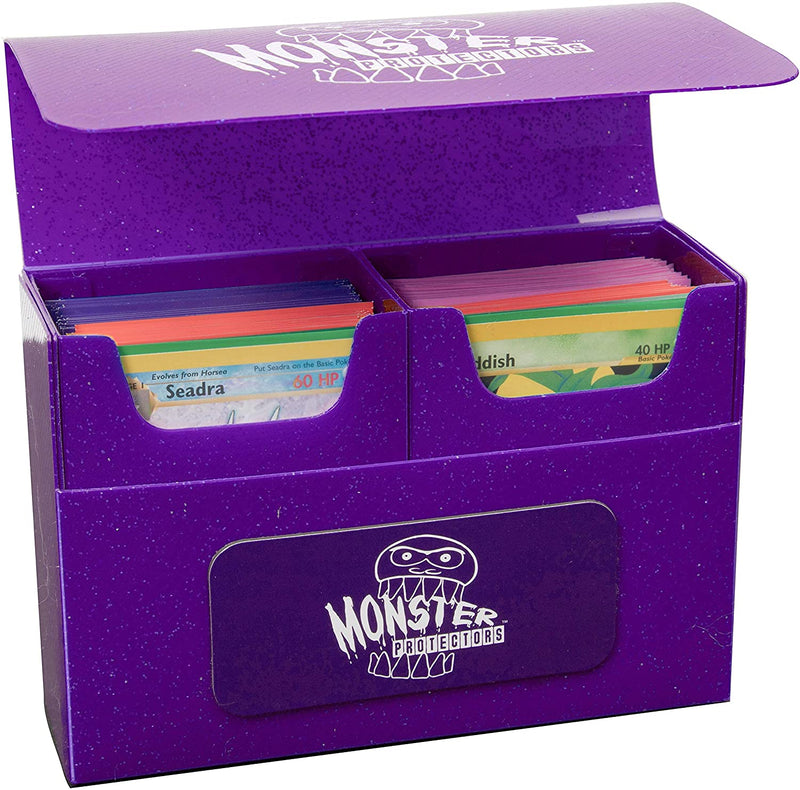 MONSTER STANDARD SIZE GLITTER DOUBLE DECK BOX