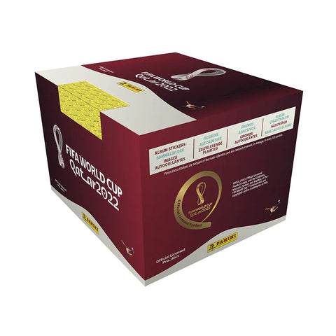 2022 PANINI WORLD CUP SOCCER STICKER PACK BOX