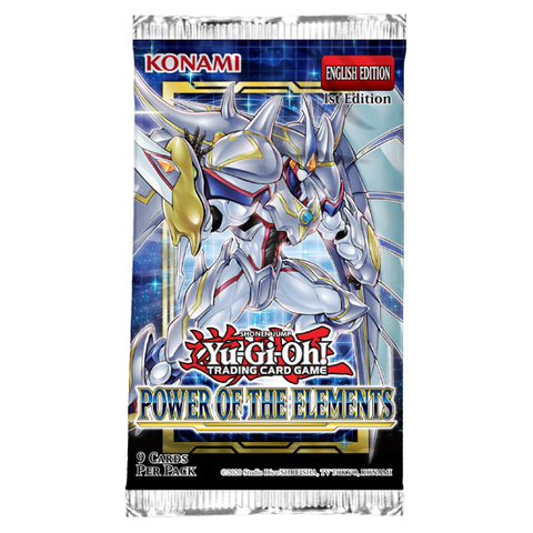 YU-GI-OH! POWER OF THE ELEMENTS BOOSTER PACK
