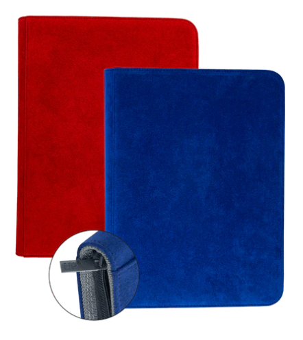 ULTRA PRO VIVID DELUX 9 POCKET PRO BINDER (ALCANTARA MICROSUEDE EXTERIOR)