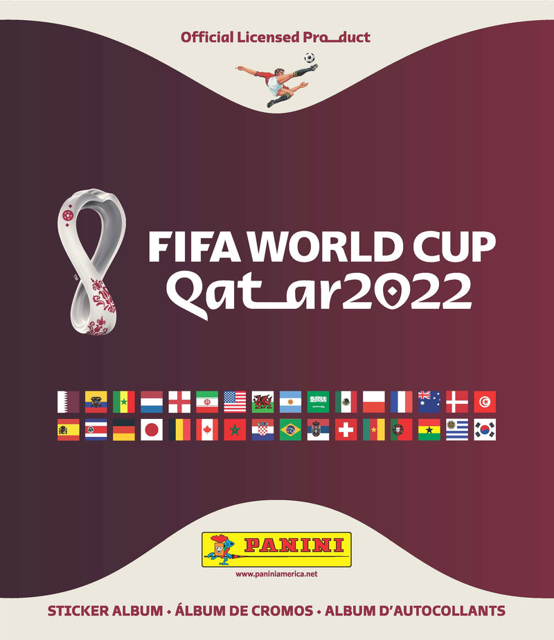 2022 PANINI WORLD CUP SOCCER STICKER ALBUM