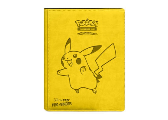 ULTRA PRO POKEMON PREMIUM PIKACHU BINDER ULTRA PRO POKEMON PREMIUM PIKACHU BINDER