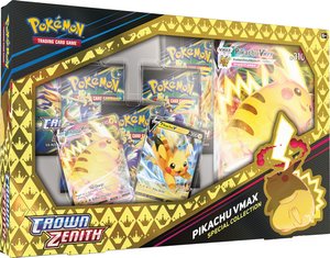 POKEMON CROWN ZENITH PIKACHU VMAX SPECIAL COLLECTION BOX
