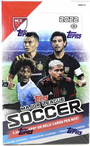 2022 TOPPS MAJOR LEAGUE SOCCER HOBBY BOX