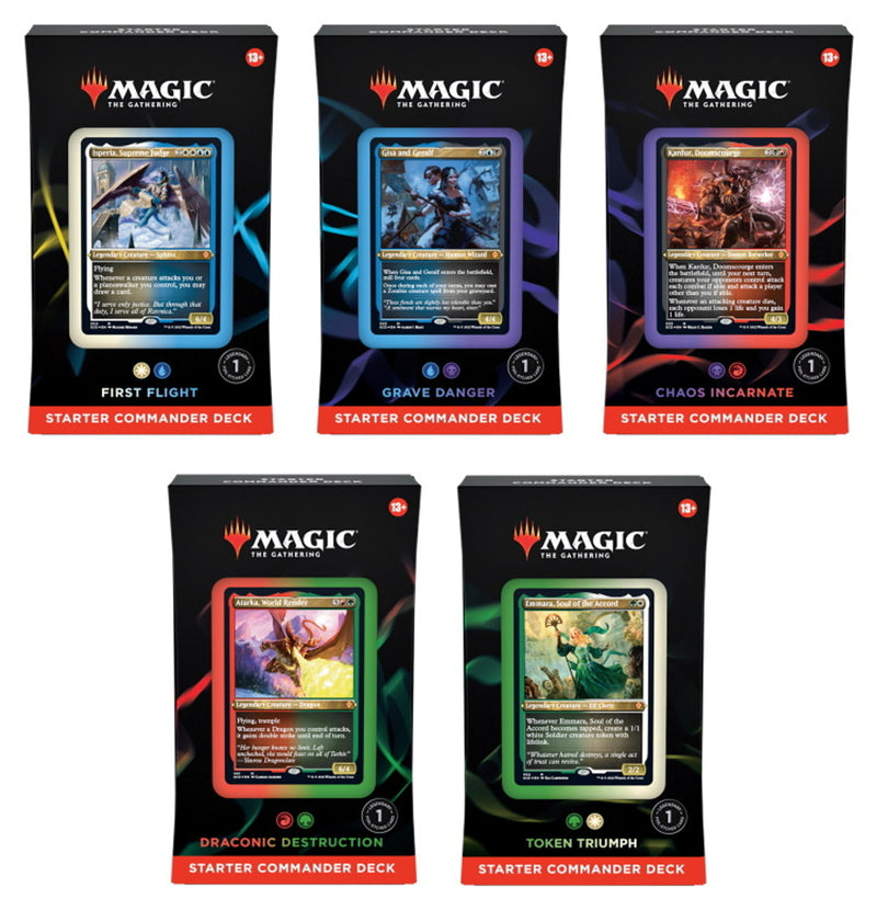 MTG STARTER COMMANDER DECK 2022