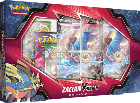 POKEMON V-UNION SPECIAL COLLECTION BOX ZACIAN V-UNION