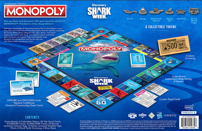 MONOPOLY - SHARK WEEK EDITION