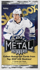 2021 UPPER DECK SKYBOX METAL UNIVERSE HOCKEY HOBBY PACK
