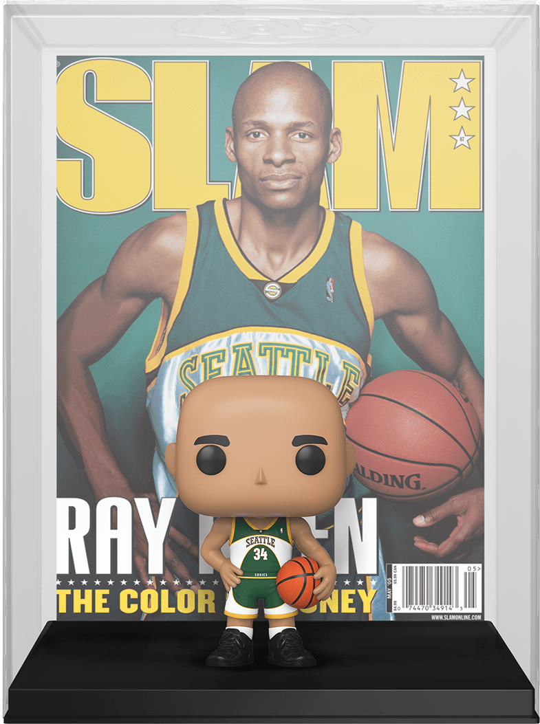 NBA SLAM COVER RAY ALLEN POP