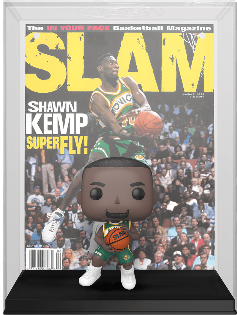 NBA SLAM COVER SHAWN KEMP POP