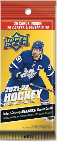 2021 UPPER DECK EXTENDED SERIES HOCKEY FAT PACK