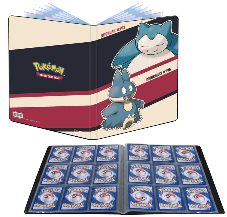 ULTRA PRO POKEMON SNORLAX & MUNCHLAX 9-POCKET PORTFOLIO