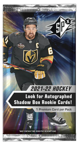 2021 UPPER DECK SPX HOCKEY HOBBY PACK