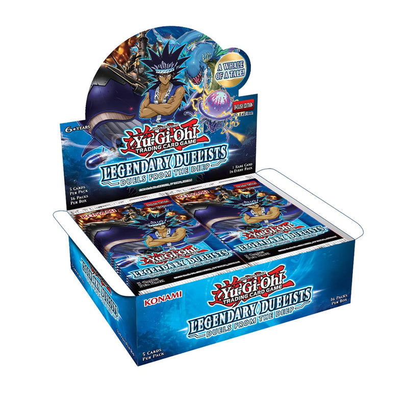 YU-GI-OH! LEGENDARY DUELISTS DUELS FROM THE DEEP BOOSTER BOX