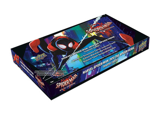 2022 UPPER DECK SPIDER-MAN INTO THE SPIDERVERSE HOBBY BOX