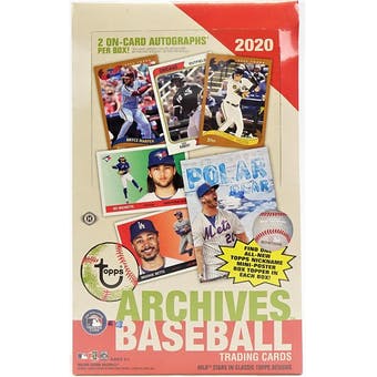 2020 TOPPS ARCHIVES BASEBALL HOBBY BOX