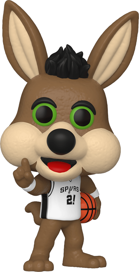 SAN ANTONIO SPURS THE COYOTE POP