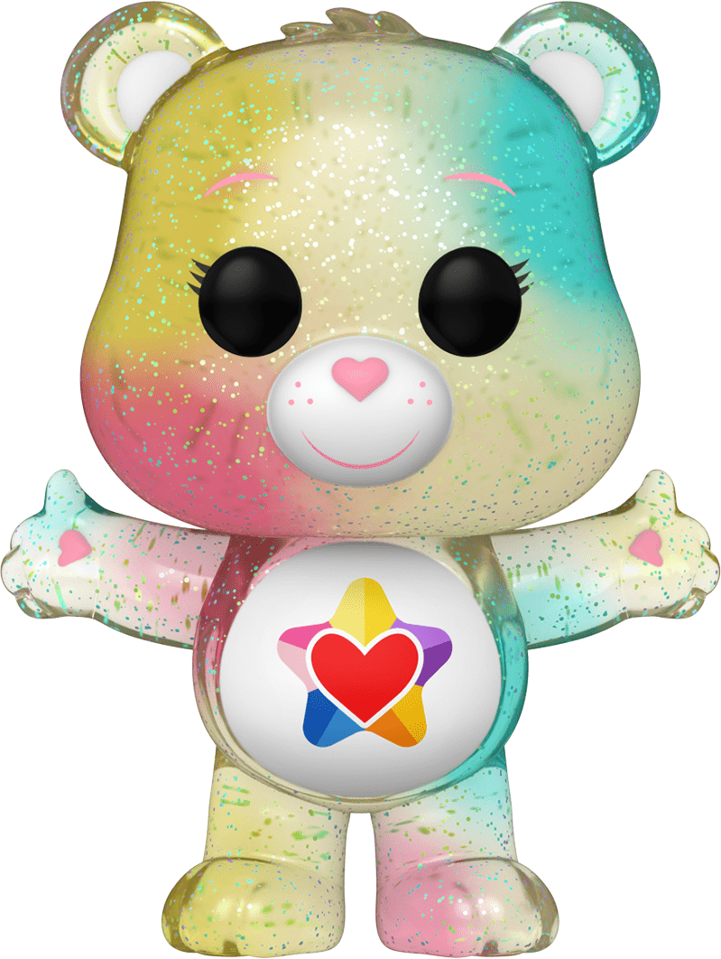 CARE BEARS 40TH TRUE HEART BEAR POP