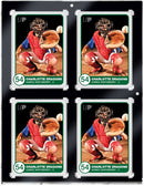 ULTRA PRO BLACK BORDER 4 THICK CARDS ONE-TOUCH 130PT