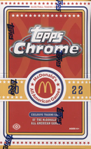 2022 TOPPS CHROME MCDONALD'S ALL AMERICAN GAMES BASKETBALL HOBBY BOX