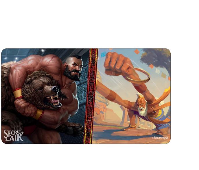 ULTRA PRO MTG SECRET LAIR STREET FIGHTER PLAYMAT (CHOOSE YOUR FIGHTER)