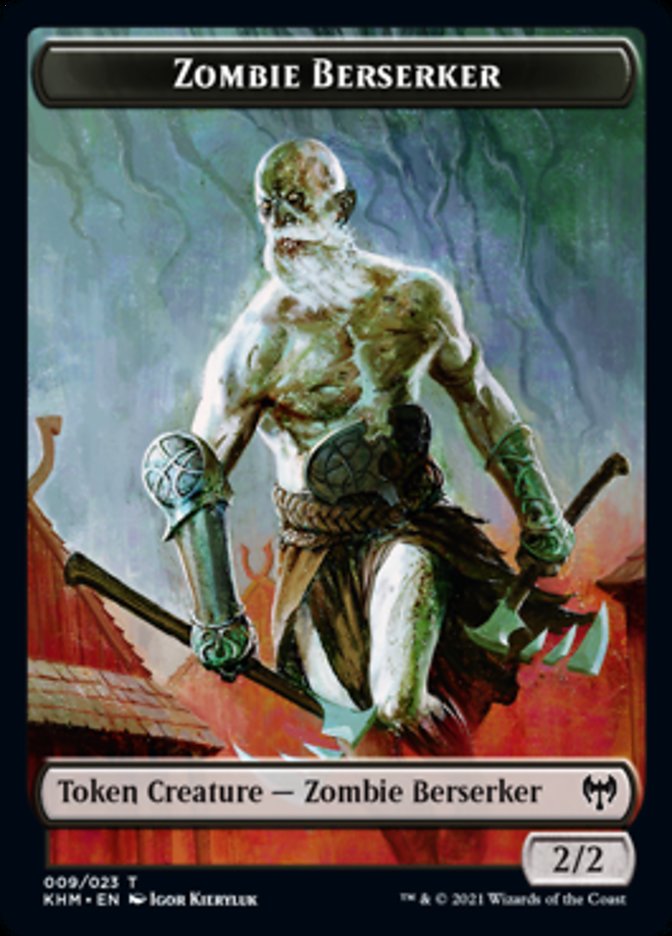 Zombie Berserker [Kaldheim Tokens]