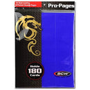 BCW SIDE-LOAD PRO PAGES 18-POCKET 10 PACK