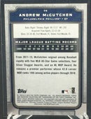 2019 TOPPS MUSEUM COLLECTION - A. MCCUTCHEN -