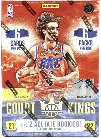 2021 PANINI COURT KINGS BASKETBALL BLASTER BOX