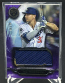 2019 TOPPS TRIPLE THREADS - SINGLE JUMBO RELIC - J. PEDERSON - #SJR-JP2 - #'D/27 - JERSEY