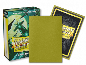 DRAGON SHIELD JAPANESE SIZE MATTE SLEEVE 60 PACK