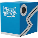 DRAGON SHIELD DOUBLE SHELL DECK BOX (BLACK INTERIOR)
